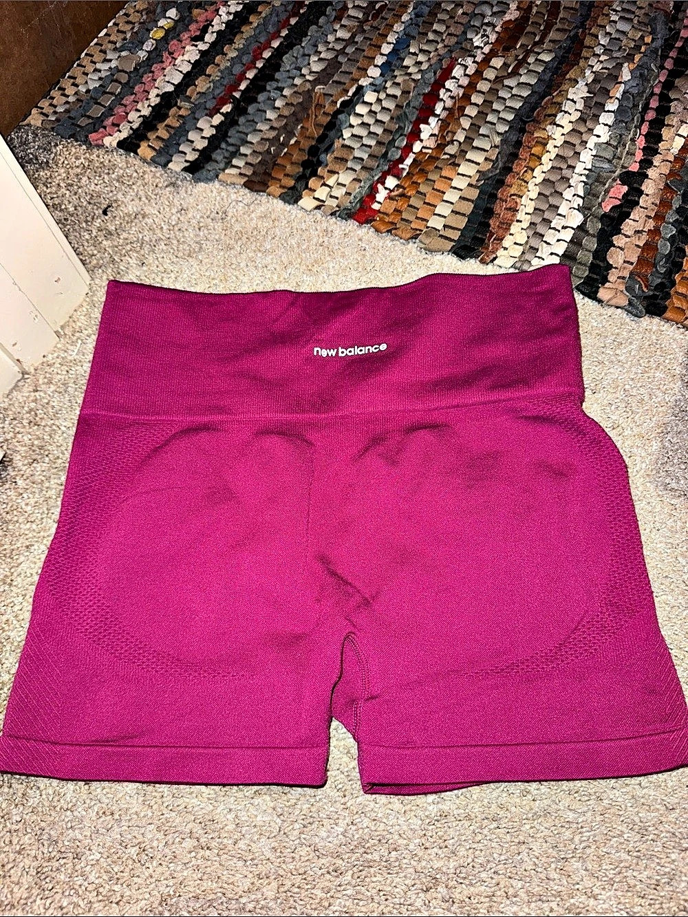 New Balance Bike Shorts Pink Medium